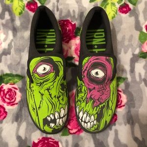 Iron Fist Zombie Monster Slip-On’s